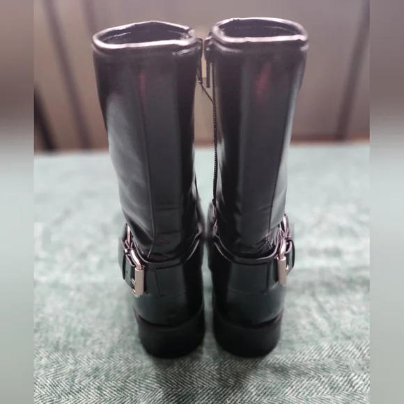 Dolce Vita Black Armonda Combat/Moto Boots - Picture 4 of 11